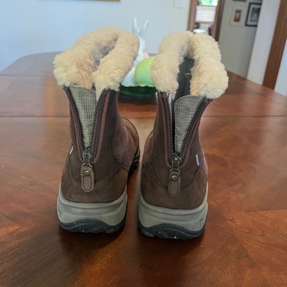 The North Face Bella Alta Suede Lined Zip Boots Women’s Size 8 - Picture 8 of 11